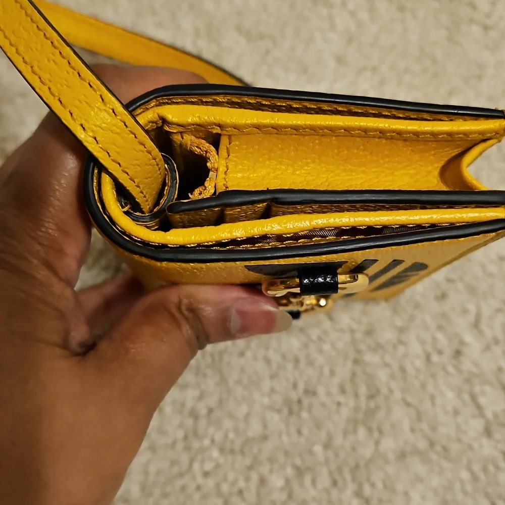 🛑GUCCI x Adidas Leather Horsebit Card Holder Mini Crossbody Bag - Picture 8 of 11